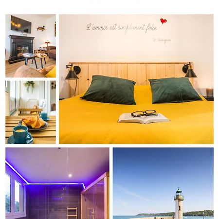 Escapade En Bord De Mer Avec Sauna Et Spa Prives Binic Exterior photo